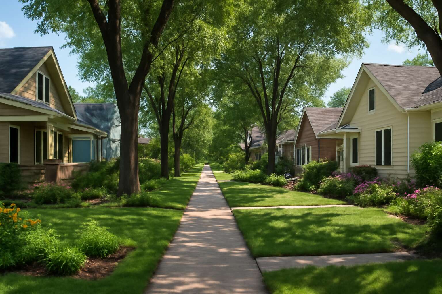 houses without fences