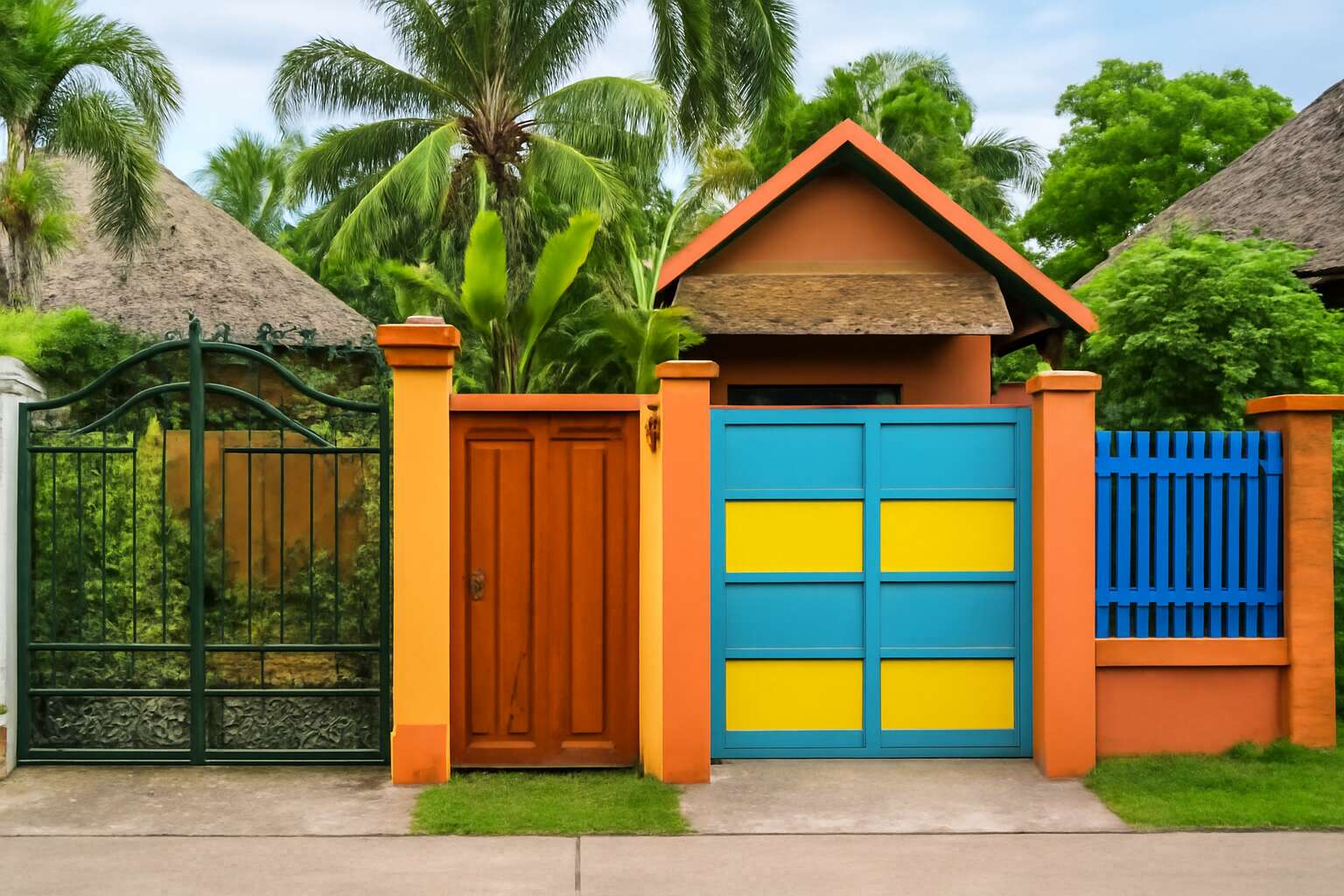 sample fences and gates in the philippines