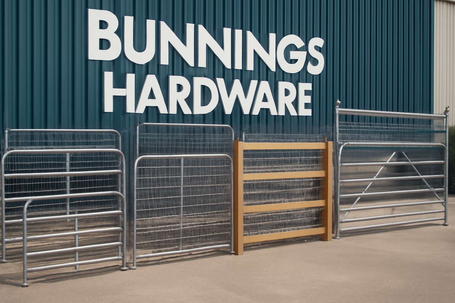 farm gates sizes bunnings