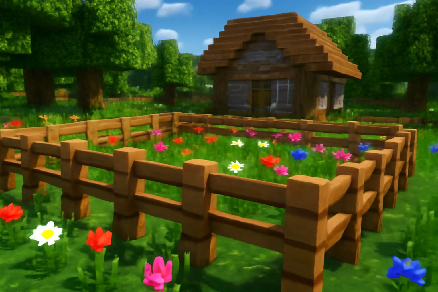 fences in minecraft