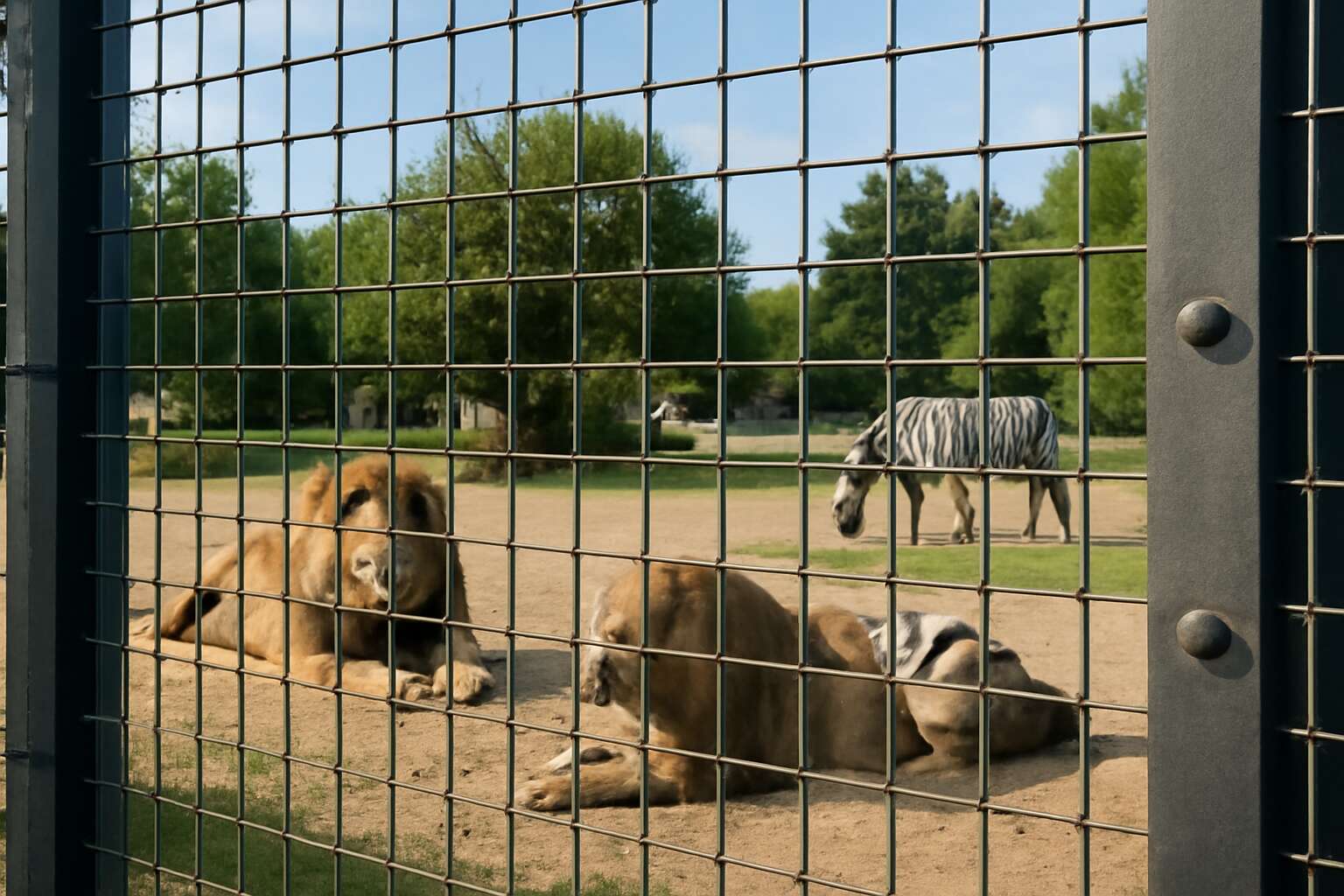 zoo fences