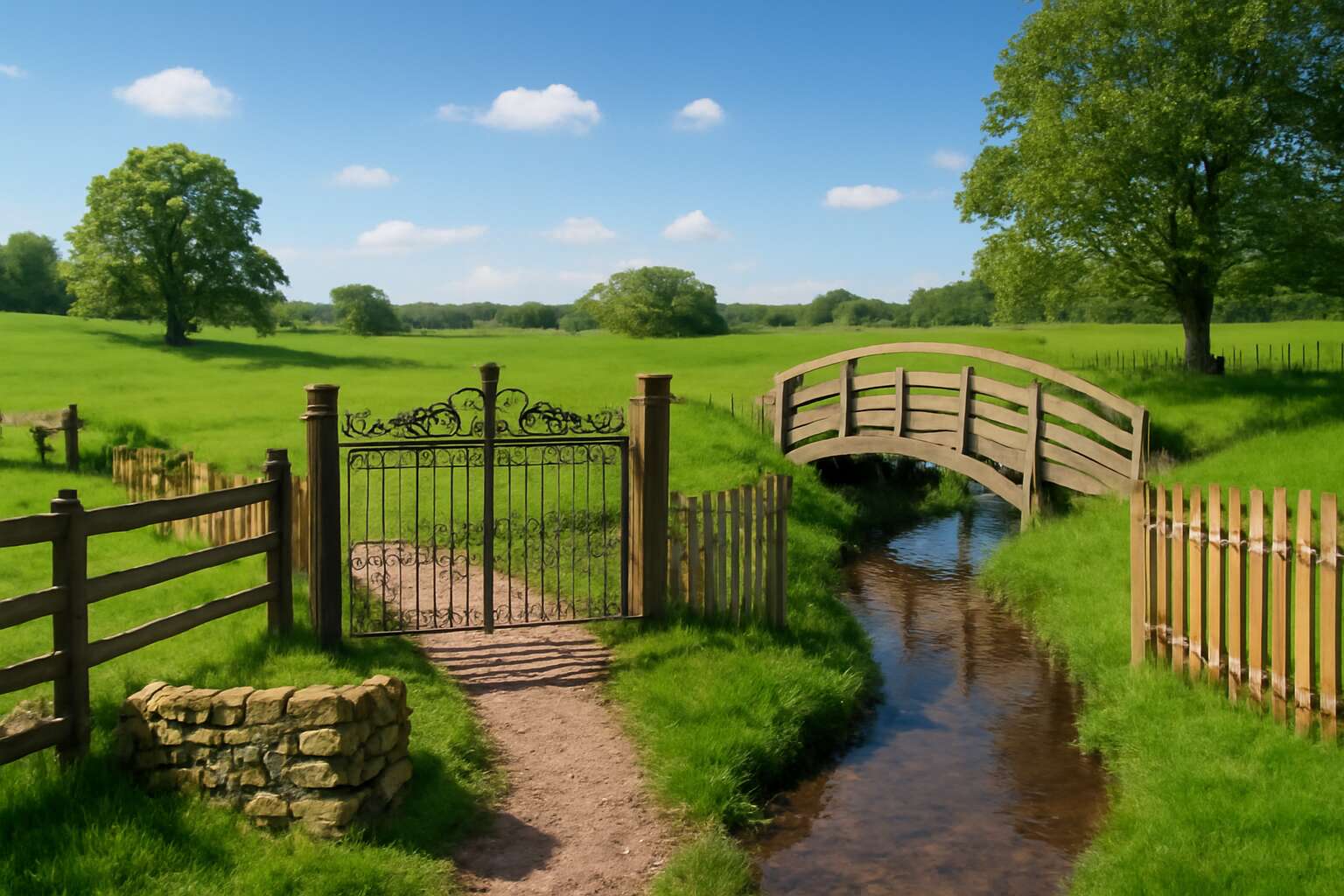 fences gates and bridges
