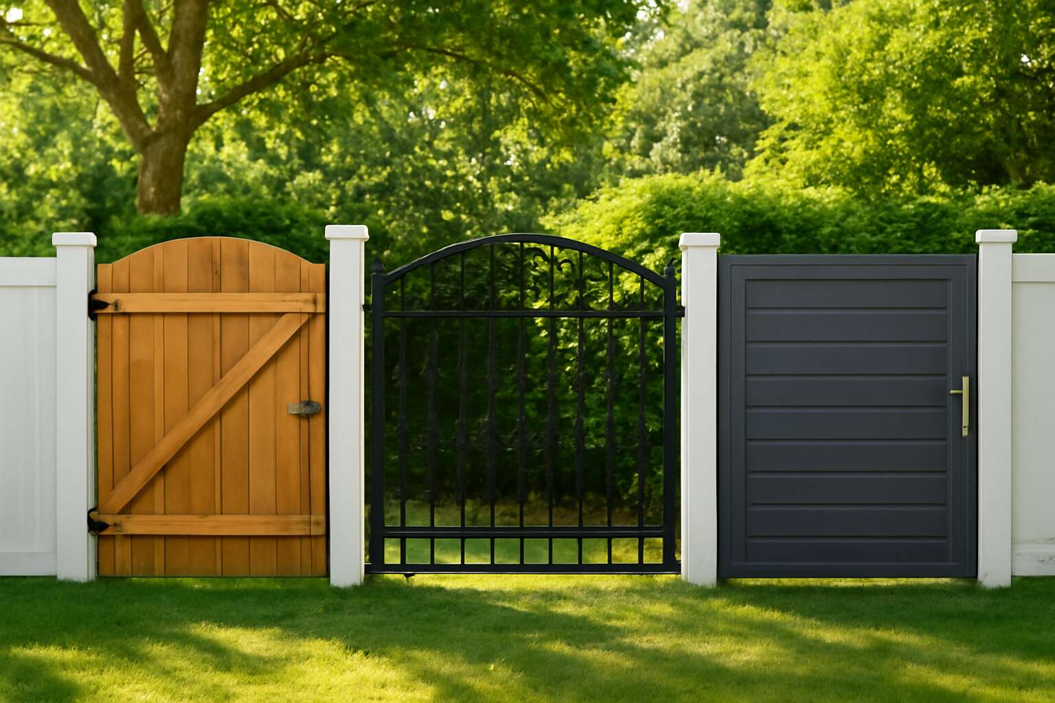 types of gates for fences