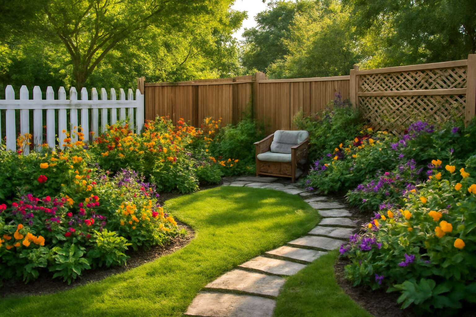 fences garden ideas