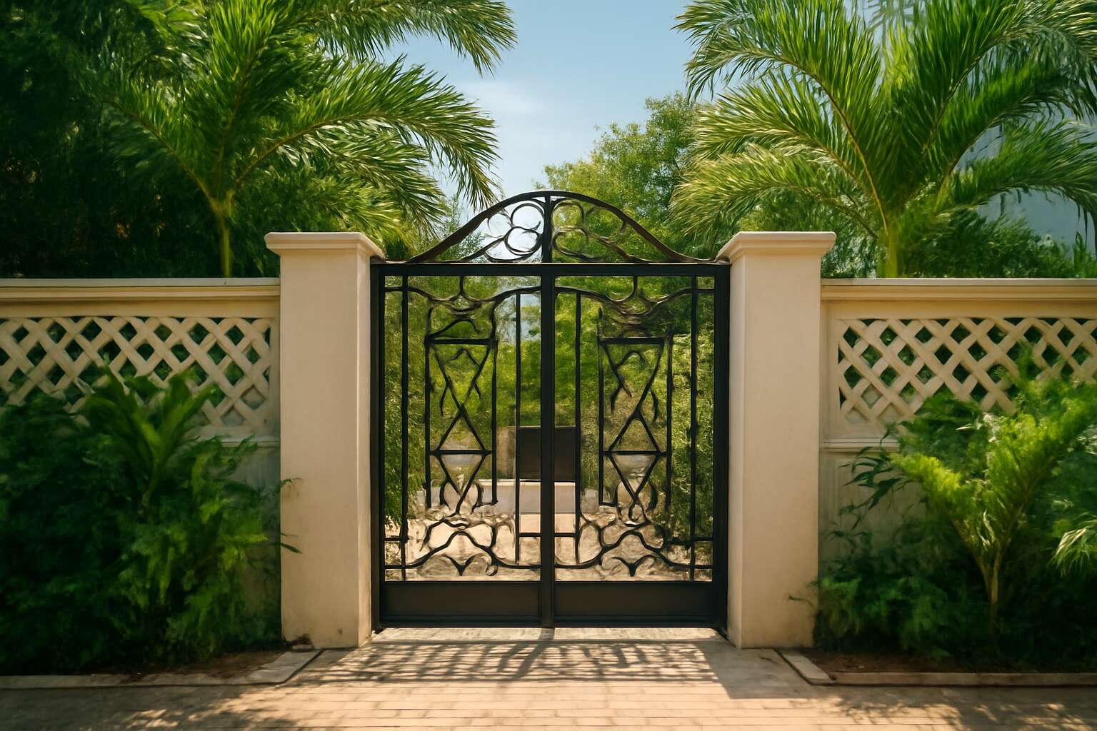 beautiful fences and gates in nigeria