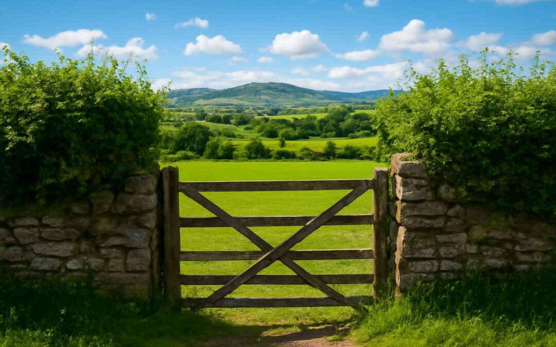 Whimsical tales at the fence: farm gates limerick that charms the countryside.