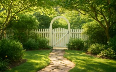 Enhance curb appeal with fences with gates for security and style