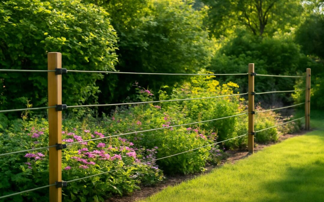 Guard Your Yard with electric fences for gardens: Safe, effective, and easy to install.