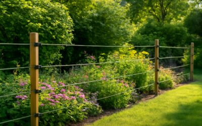 Guard Your Yard with electric fences for gardens: Safe, effective, and easy to install.