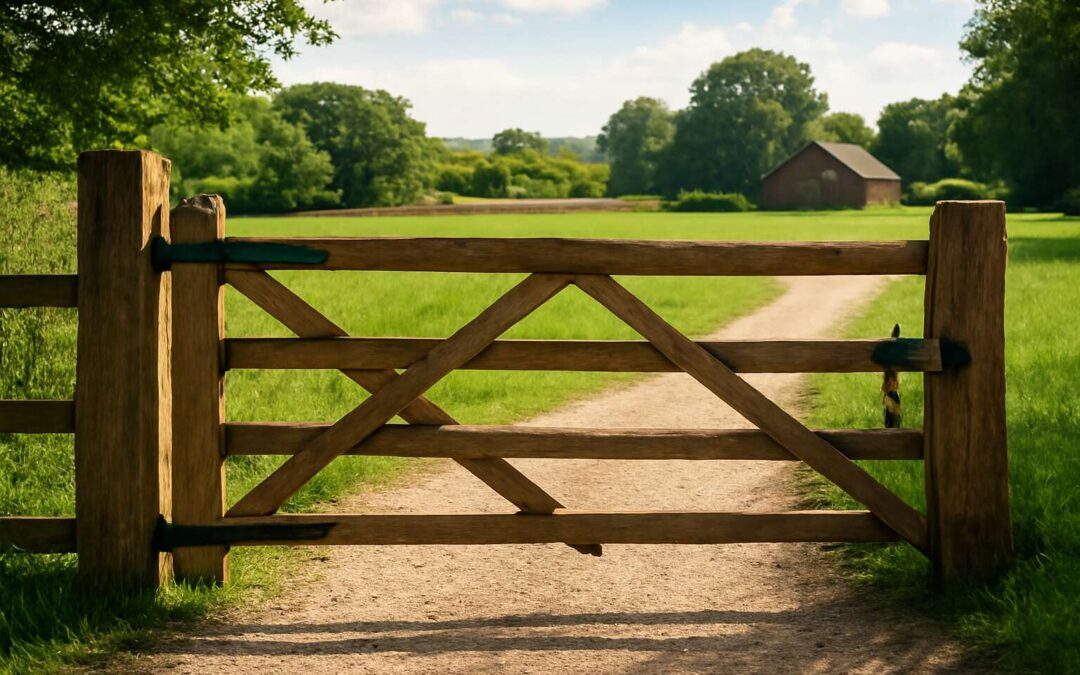 Upgrade your fence style with farm gates at home depot for instant curb appeal.