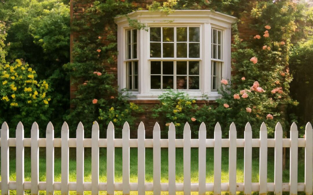 Curb Appeal Mastery: fences and windows for stylish security and light