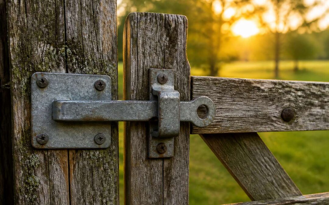 Reliable farm gates latches keep livestock secure and your property protected.