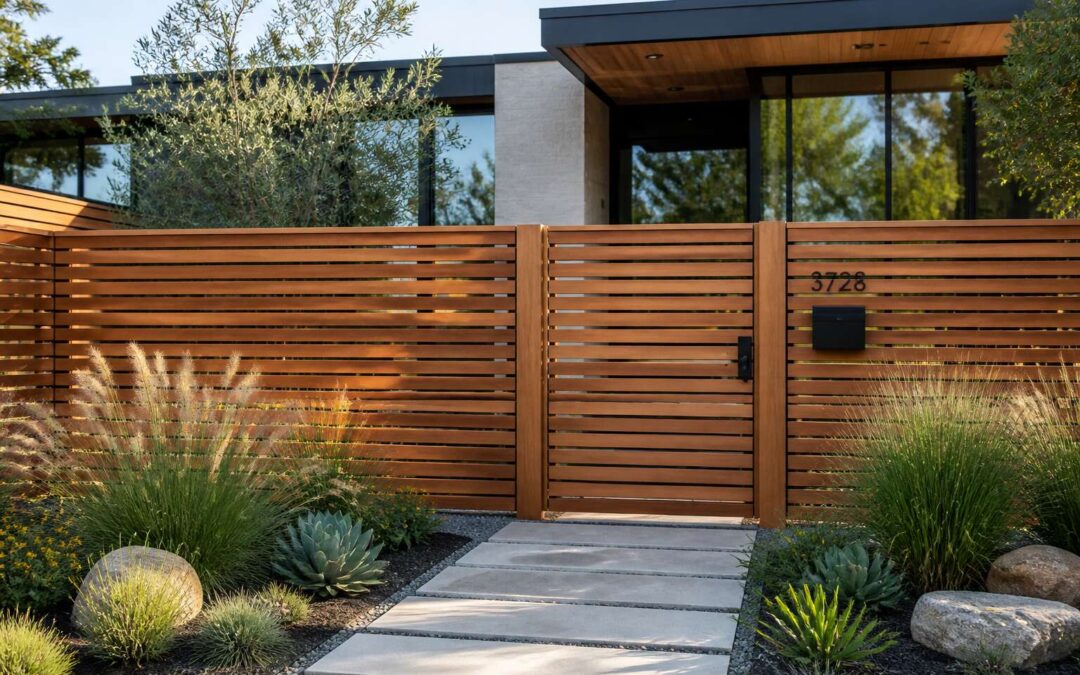 Modern fences design can transform your outdoor space.