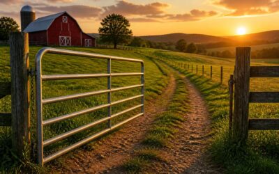 Buy 9ft Farm Gates for Sale with Quick Shipping.