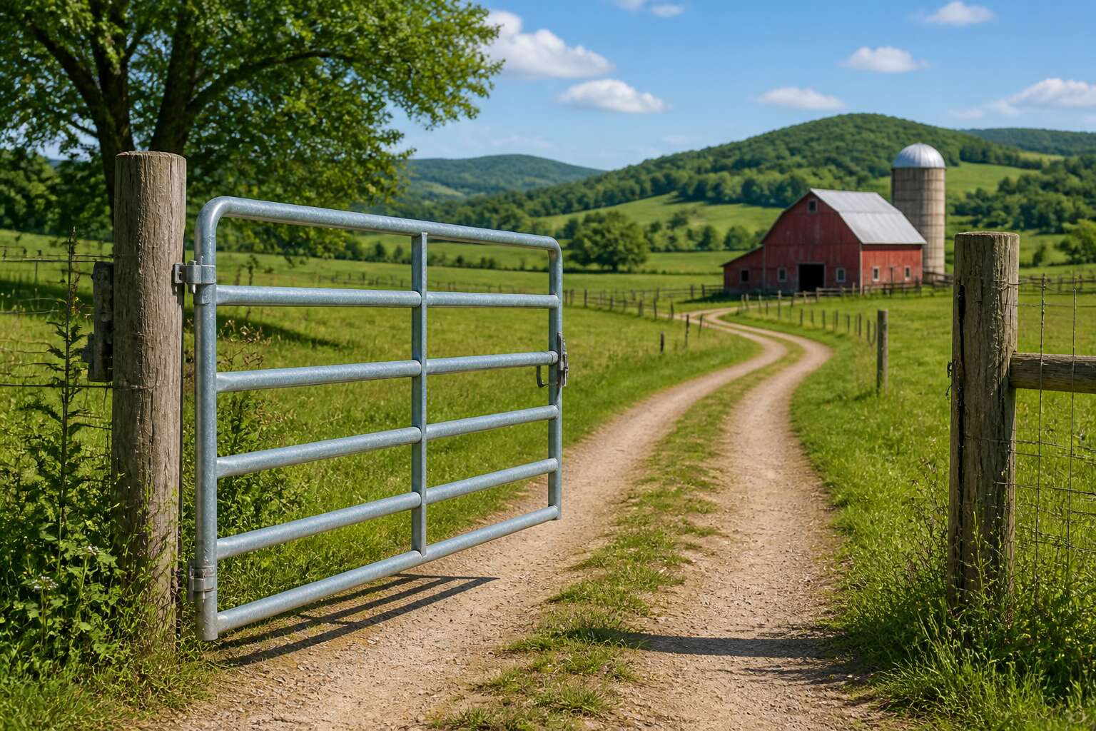 steel farm gates near me
